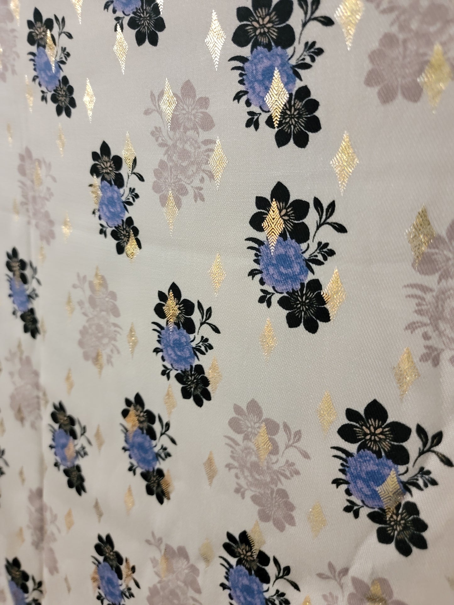 Silk Marina Unstitched 2pc Suit - Fancy